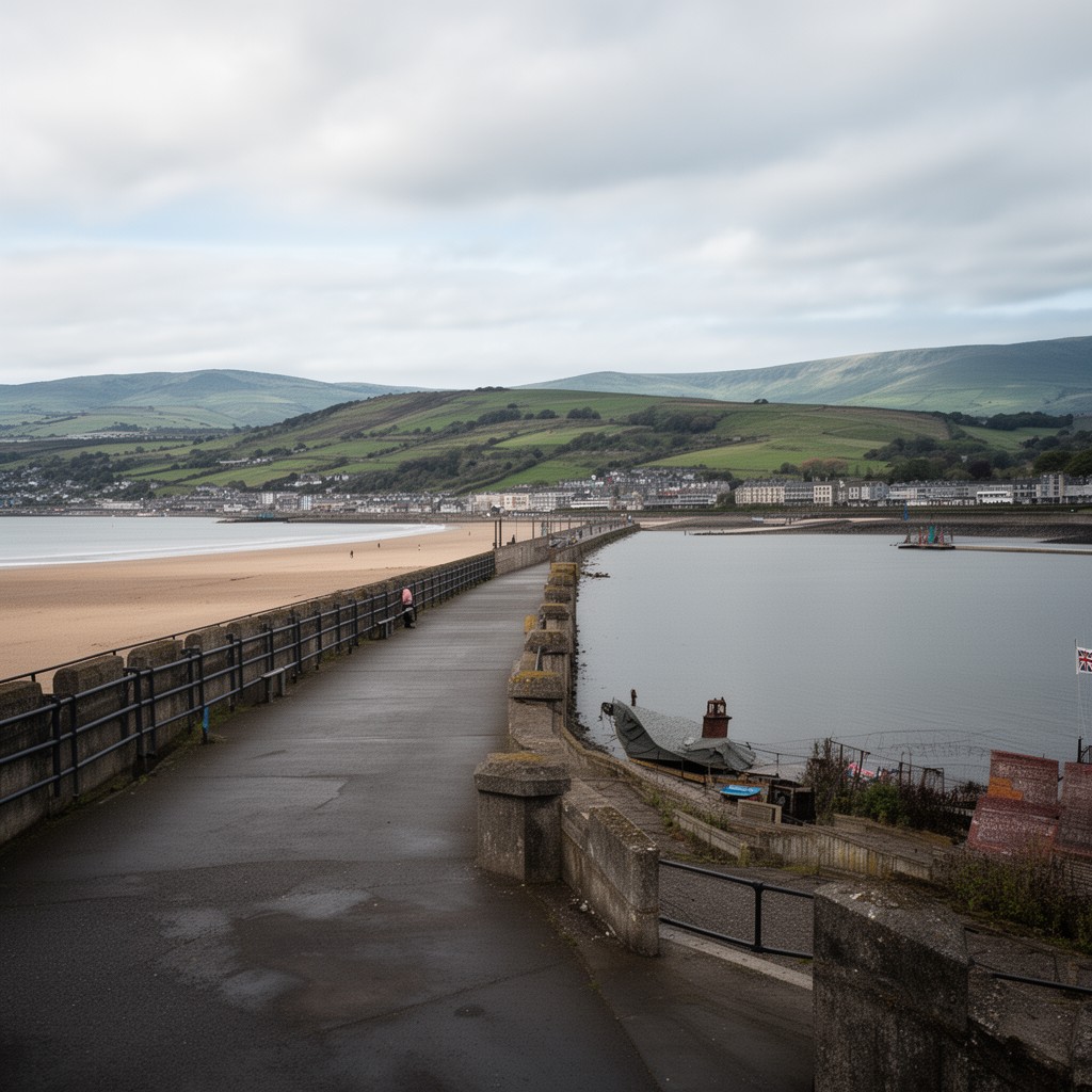 AI-generated illustration of Morecambe