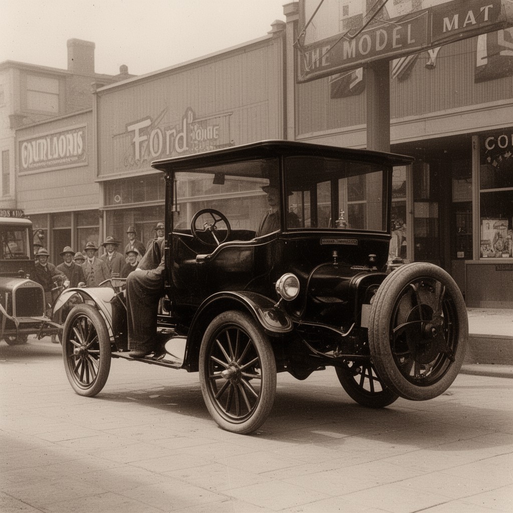 AI-generated illustration of Ford Model T