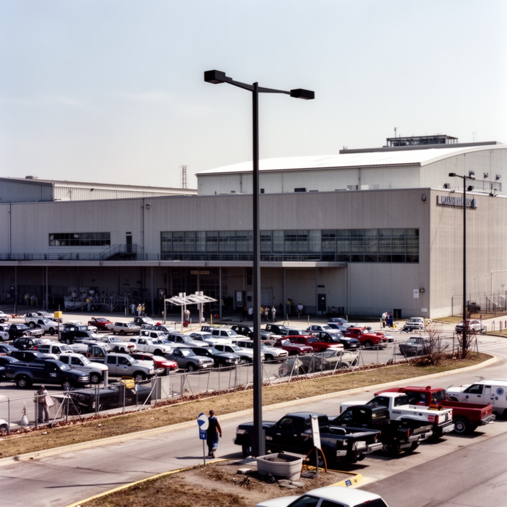AI-generated illustration of Fort Wayne Assembly Plant