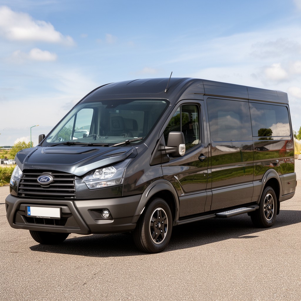 AI-generated illustration of Ford Transit