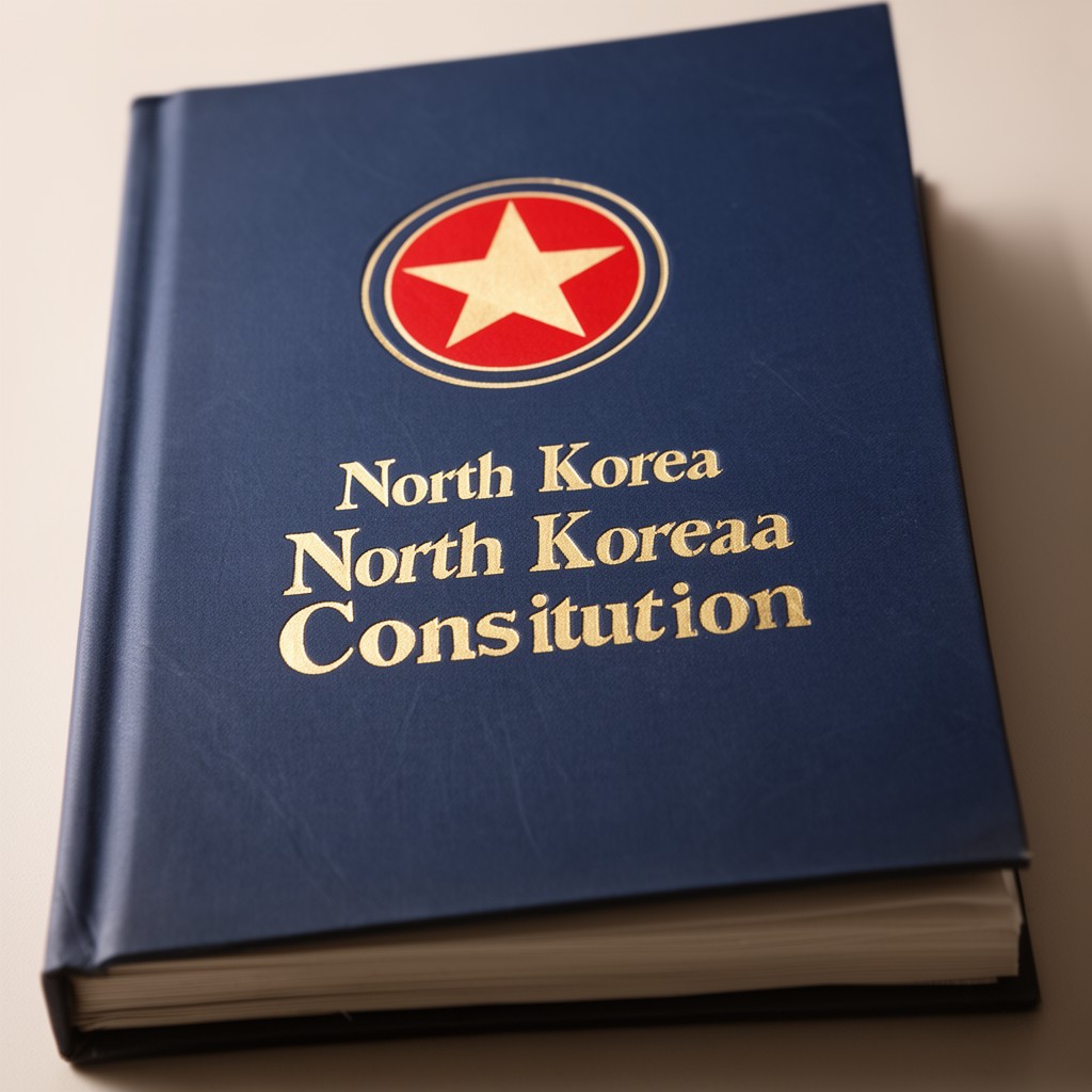 AI-generated illustration of North Korean constitution