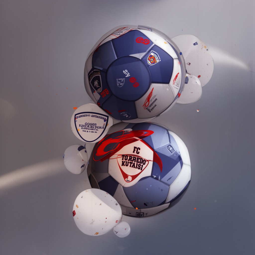 AI-generated illustration of FC Torpedo Kutaisi