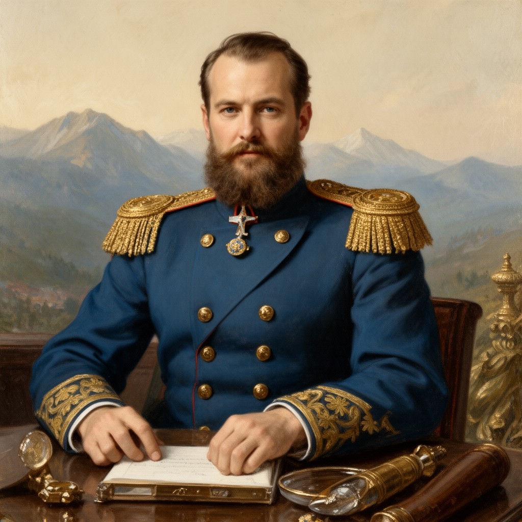 AI-generated illustration of Viceroy of the Caucasus