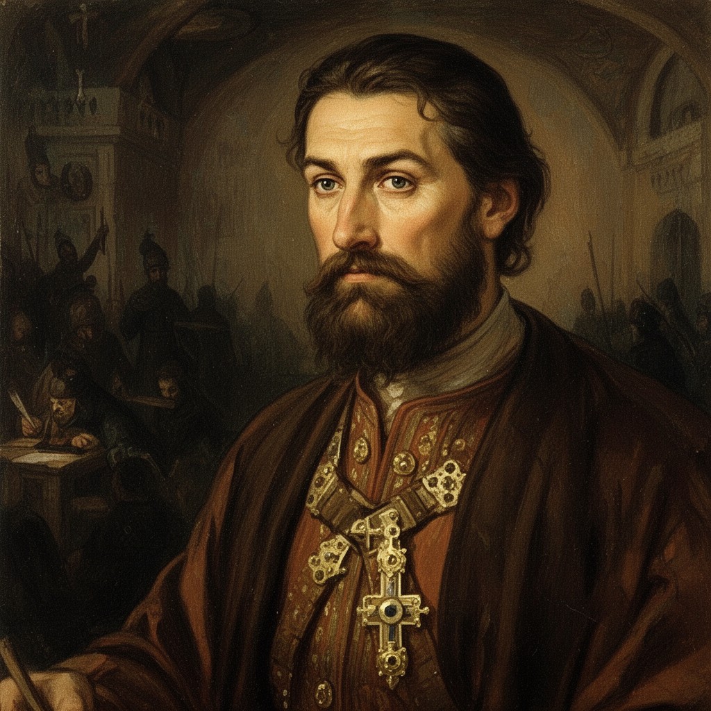 AI-generated illustration of Ivan the Terrible, Part I