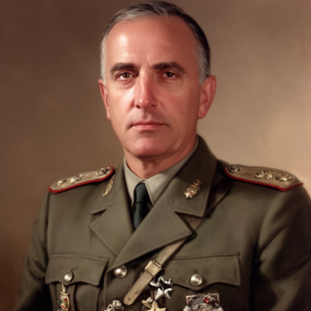 AI-generated illustration of Italo Gariboldi
