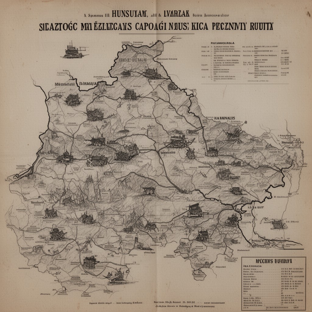 AI-generated illustration of Hungary in World War II