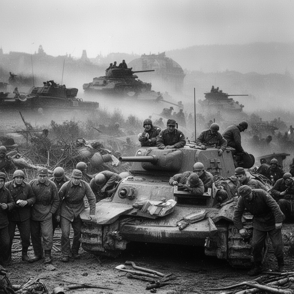 AI-generated illustration of Middle Don offensive