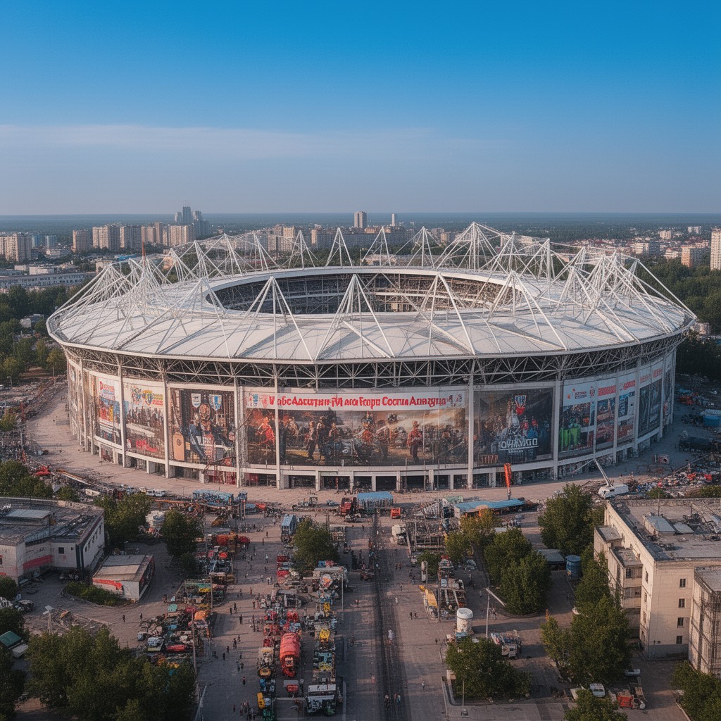 AI-generated illustration of Volgograd Arena
