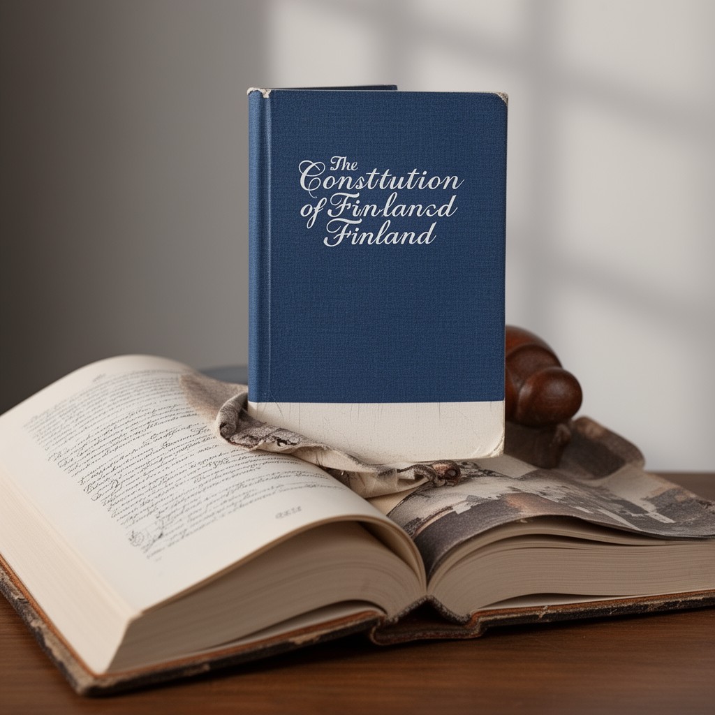 AI-generated illustration of Constitution of Finland