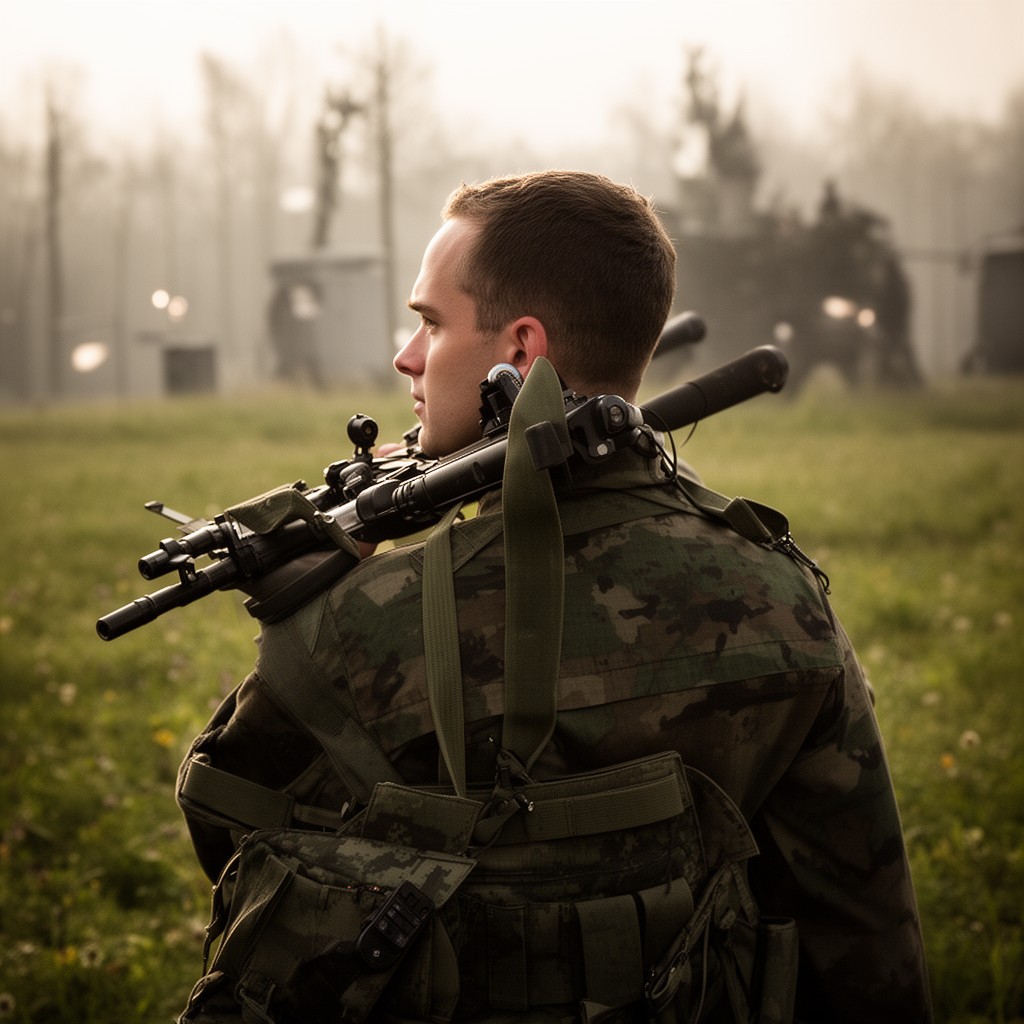 AI-generated illustration of Royal Netherlands Army
