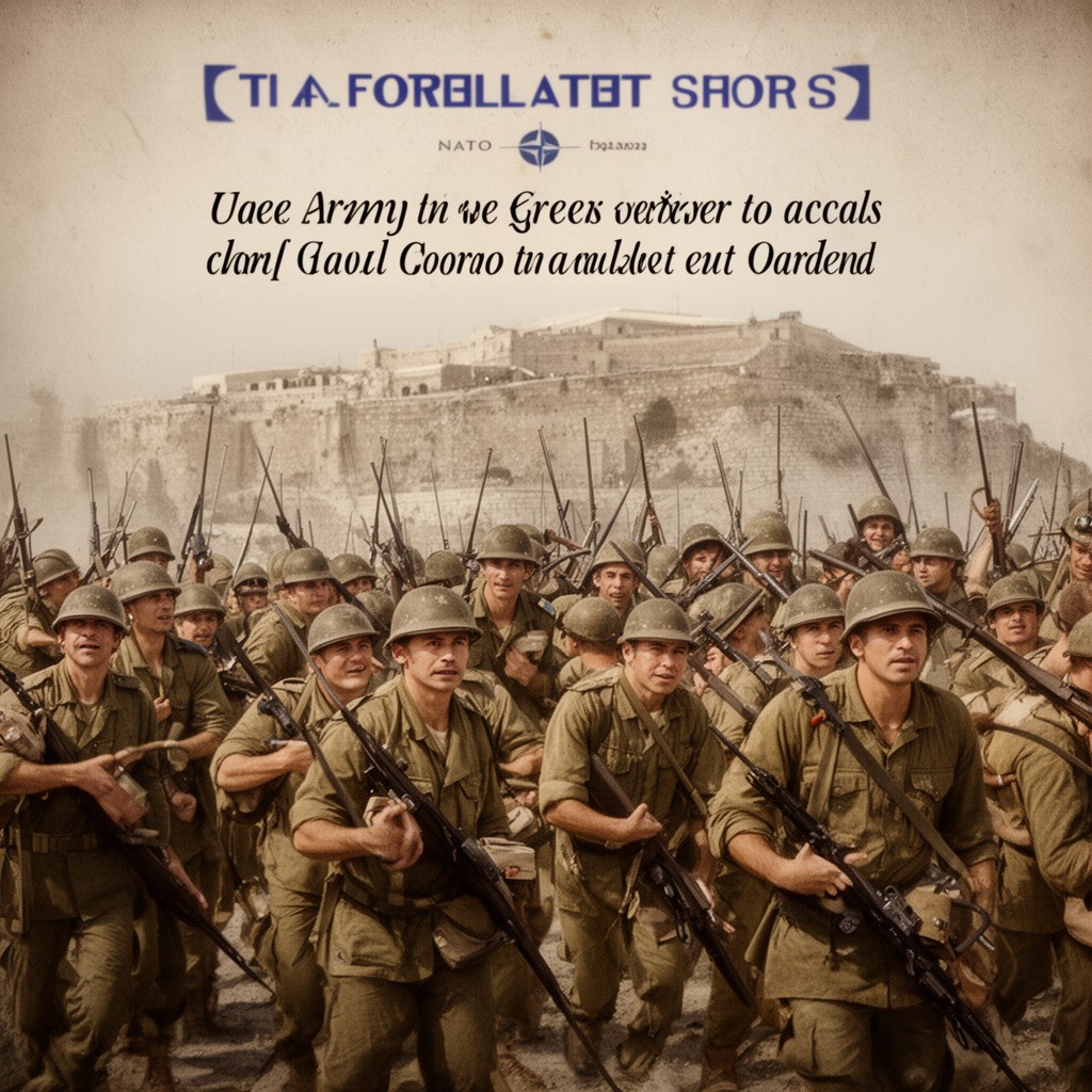 AI-generated illustration of Greek Army
