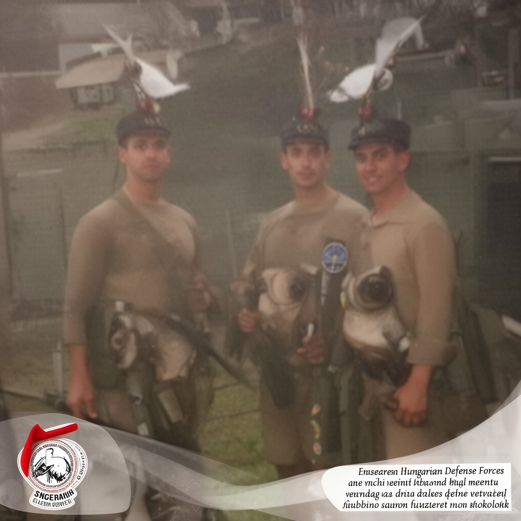 AI-generated illustration of Hungarian Defence Forces
