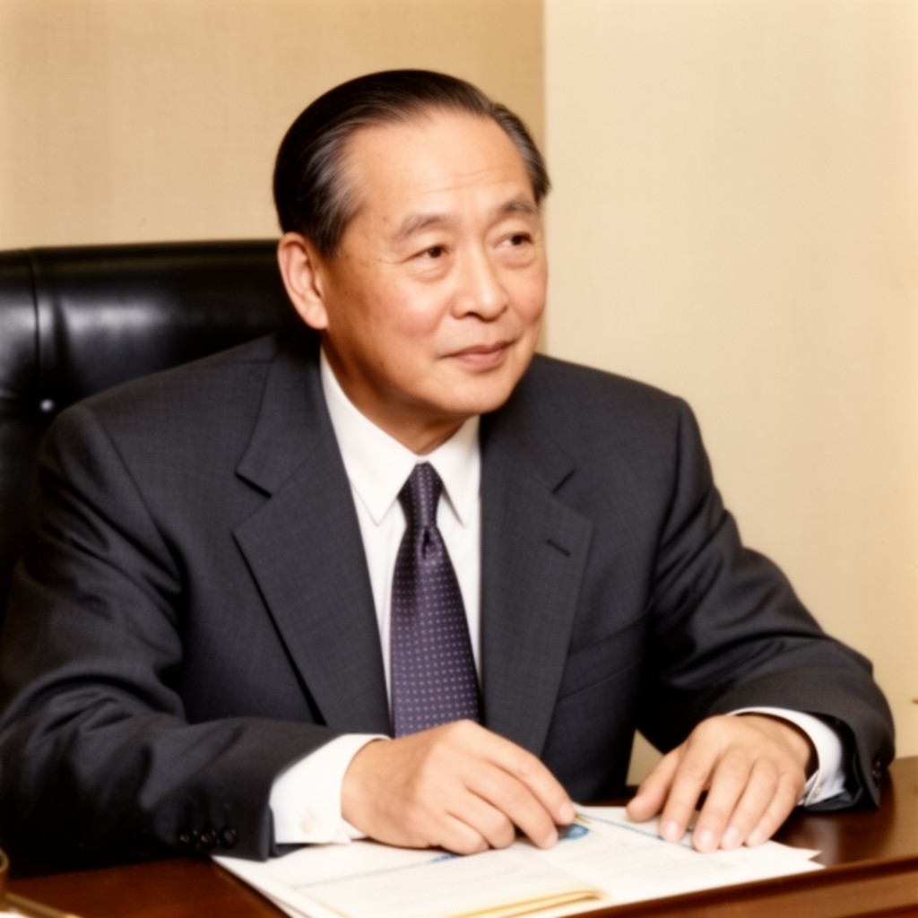 AI-generated illustration of Deng Xiaoping