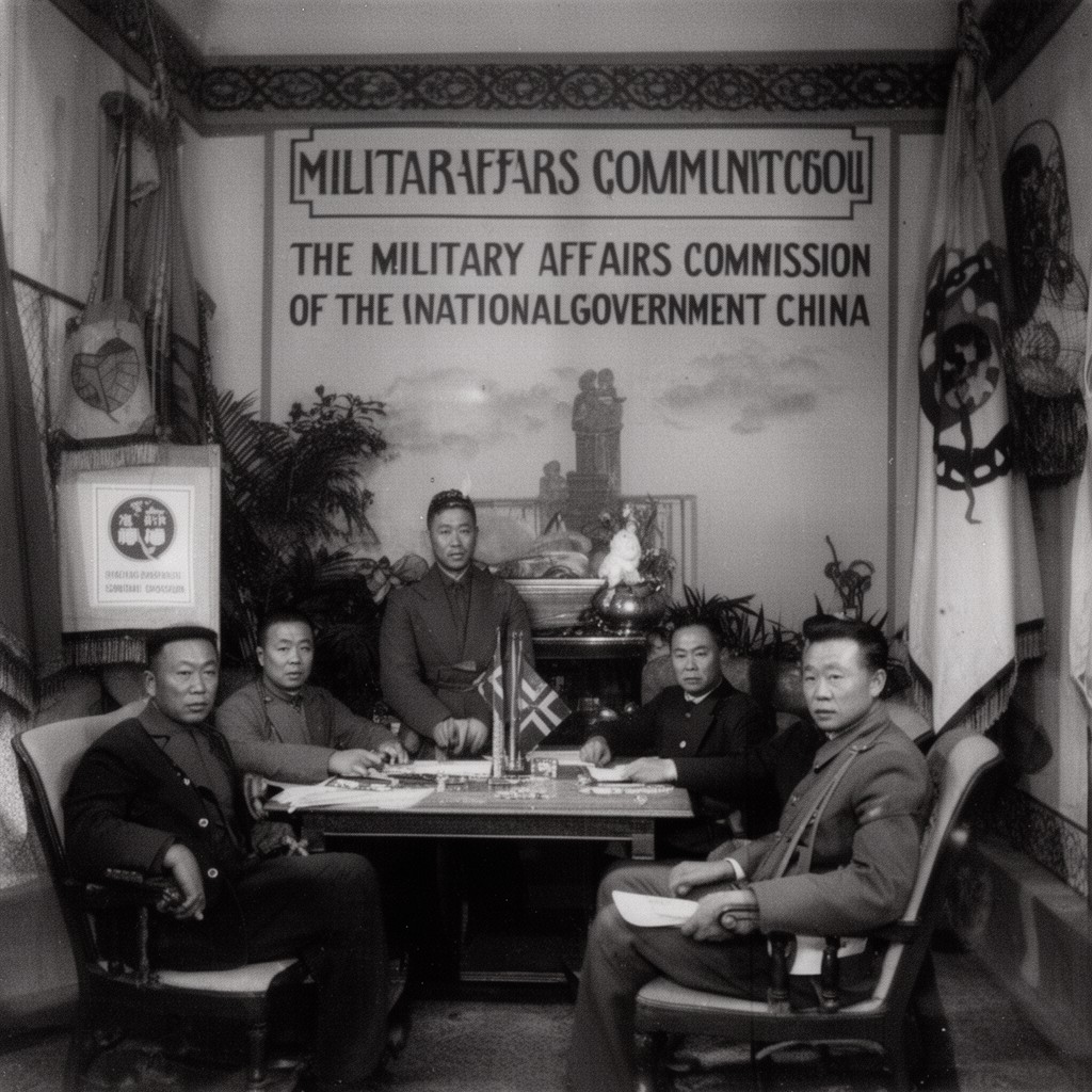 AI-generated illustration of Military Affairs Commission of the National Government of China
