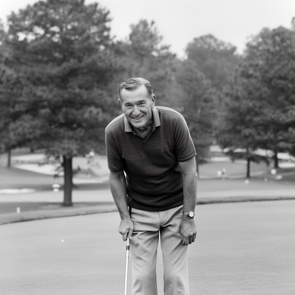AI-generated illustration of Byron Nelson