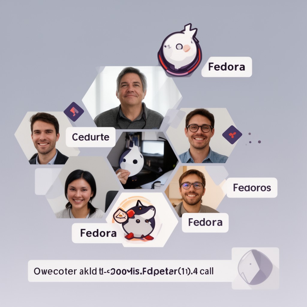 AI-generated illustration of Fedora Council
