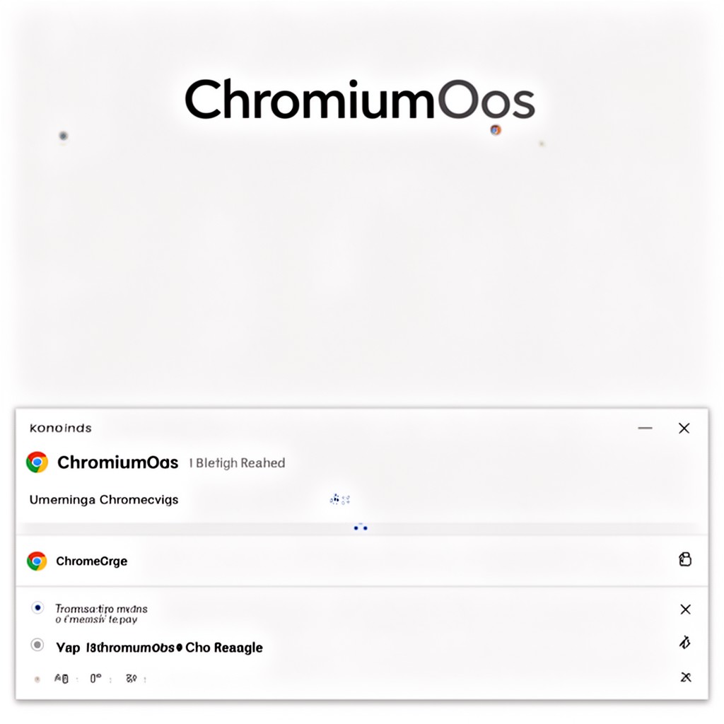 AI-generated illustration of ChromiumOS