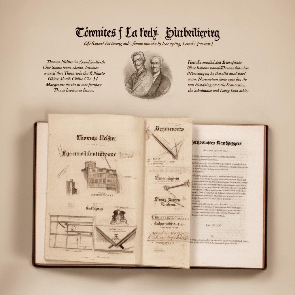 AI-generated illustration of Thomas Nelson (publisher family)