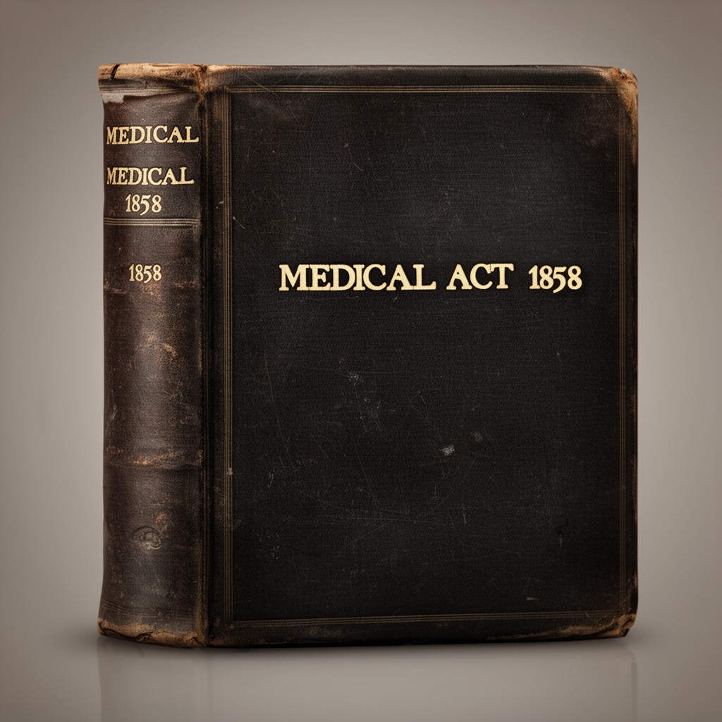 AI-generated illustration of Medical Act 1858