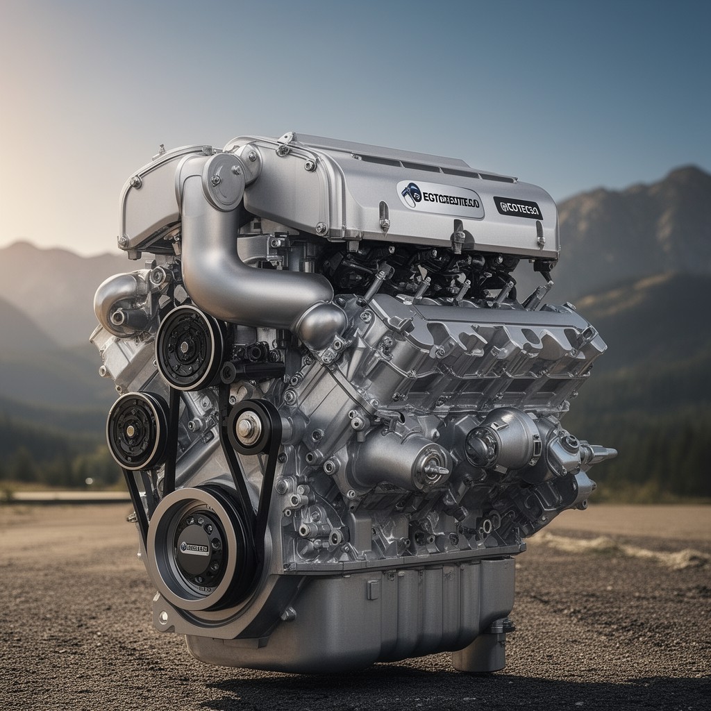 AI-generated illustration of GM EcoTec3 V8