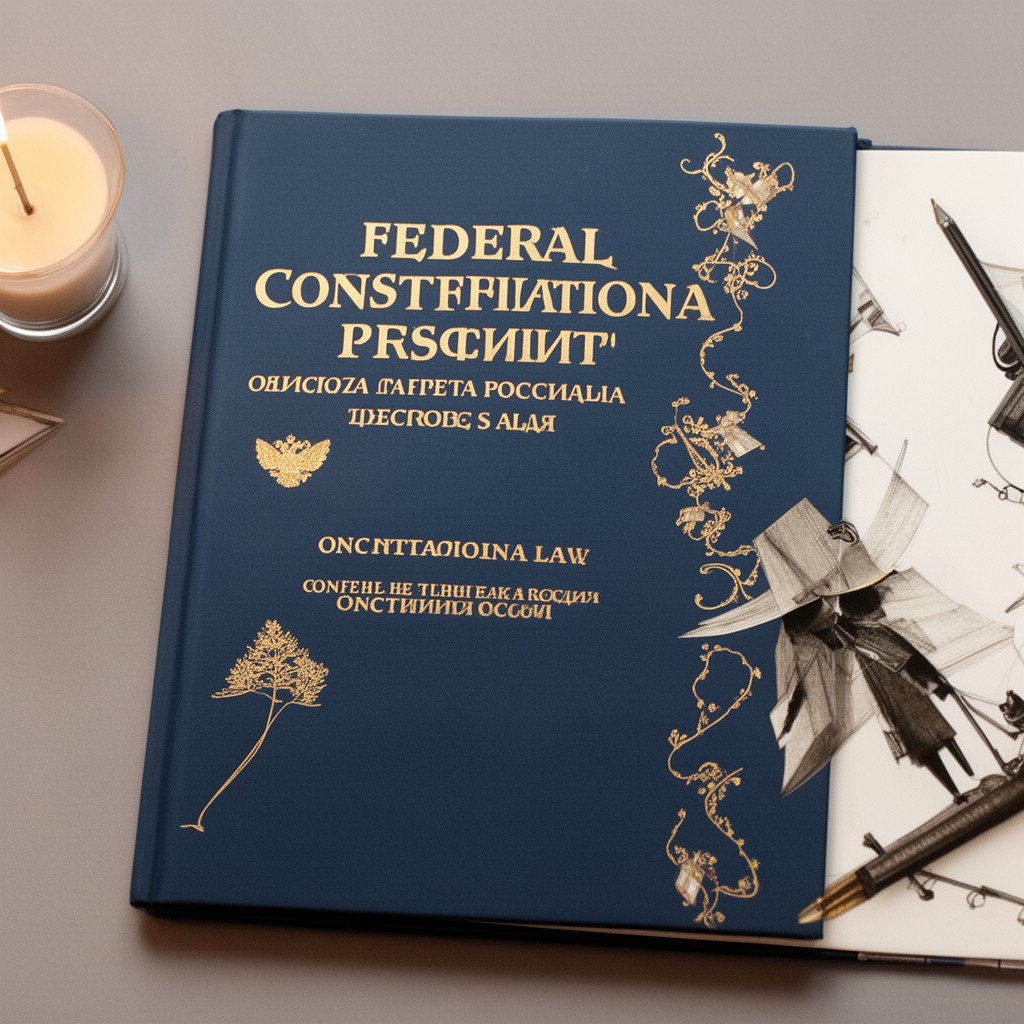 AI-generated illustration of Federal Constitutional Law "On the Government of the Russian Federation"