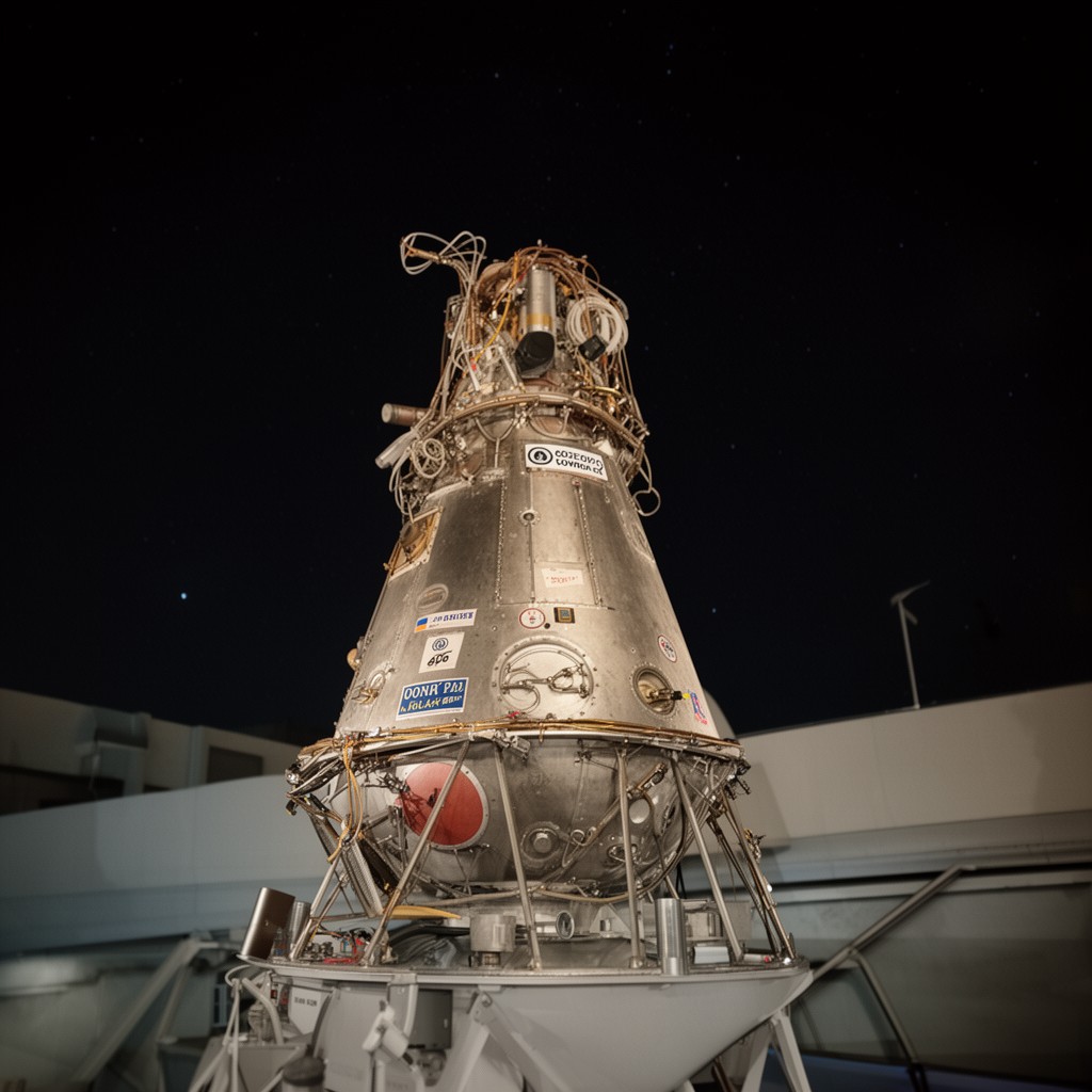 AI-generated illustration of Vostok 1