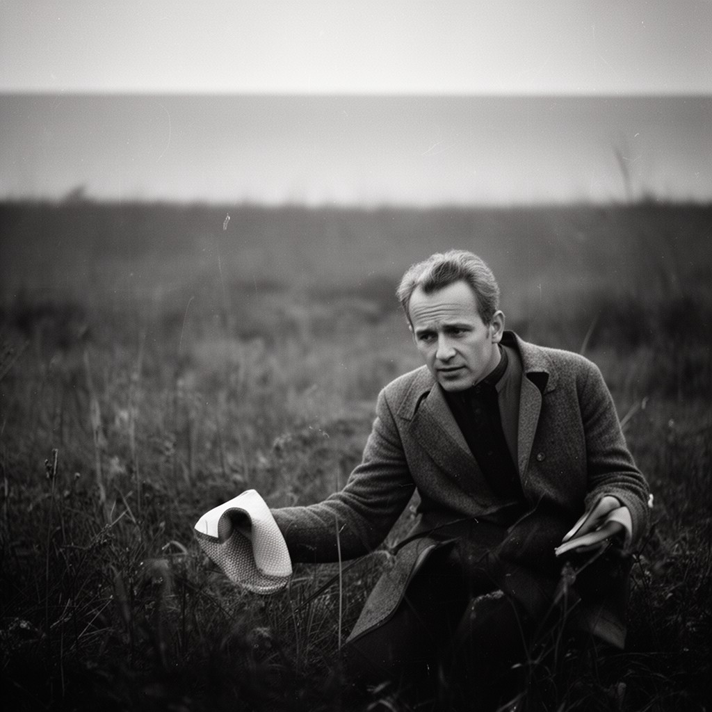 AI-generated illustration of Andrei Tarkovsky