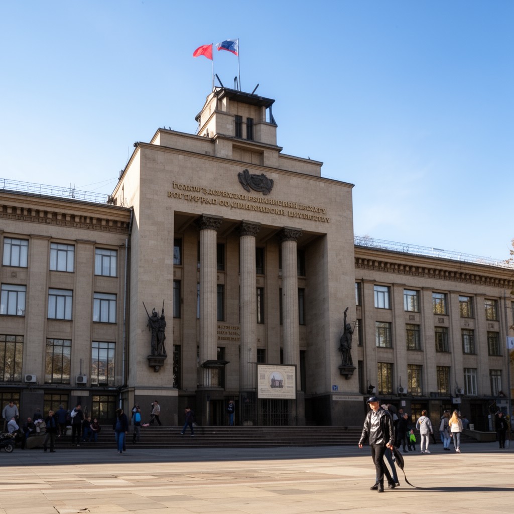AI-generated illustration of Volgograd State University