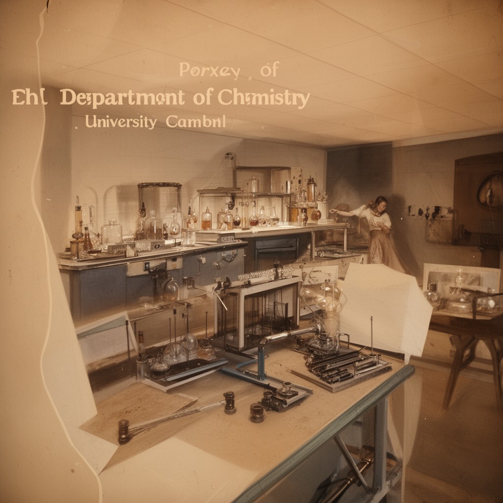 AI-generated illustration of Department of Chemistry, University of Cambridge