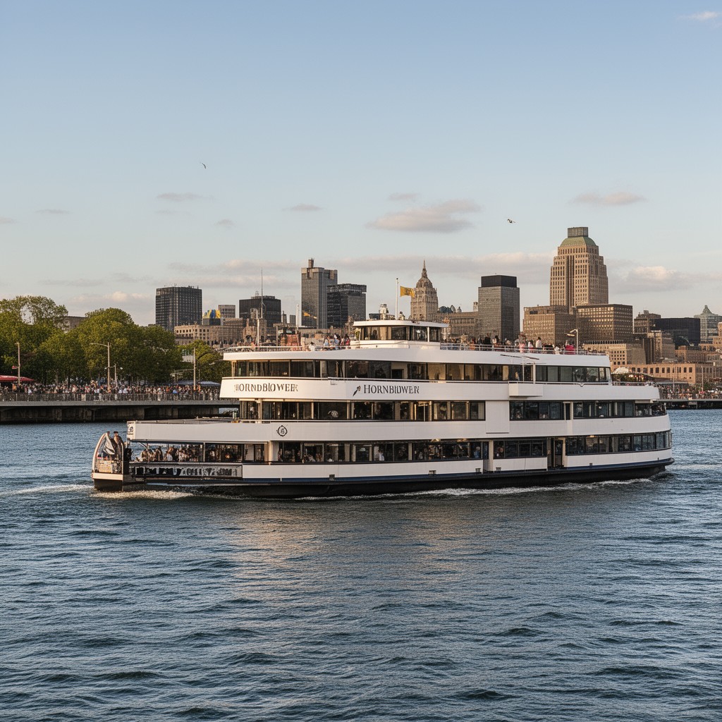 AI-generated illustration of Hornblower Cruises