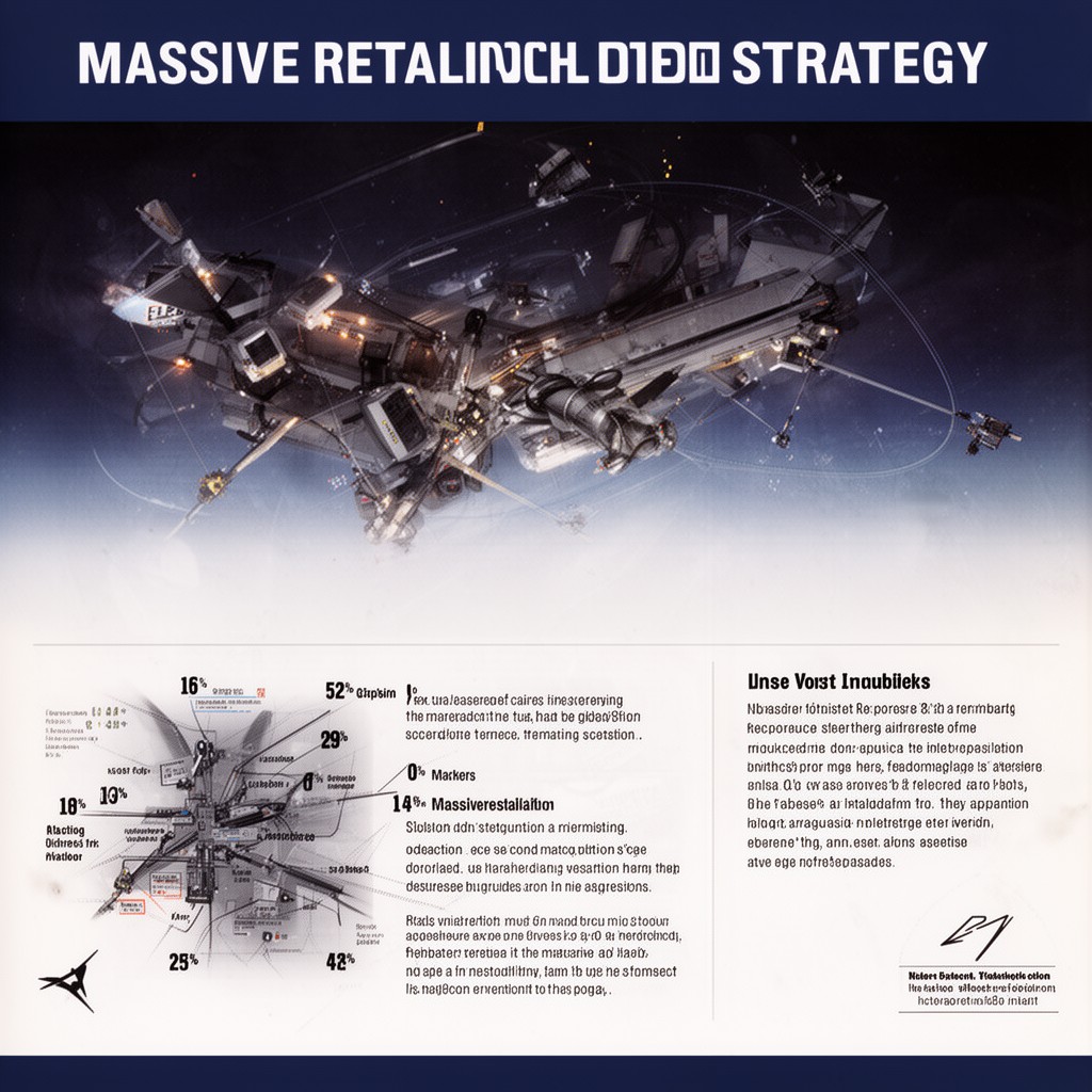 AI-generated illustration of Massive Retaliation strategy