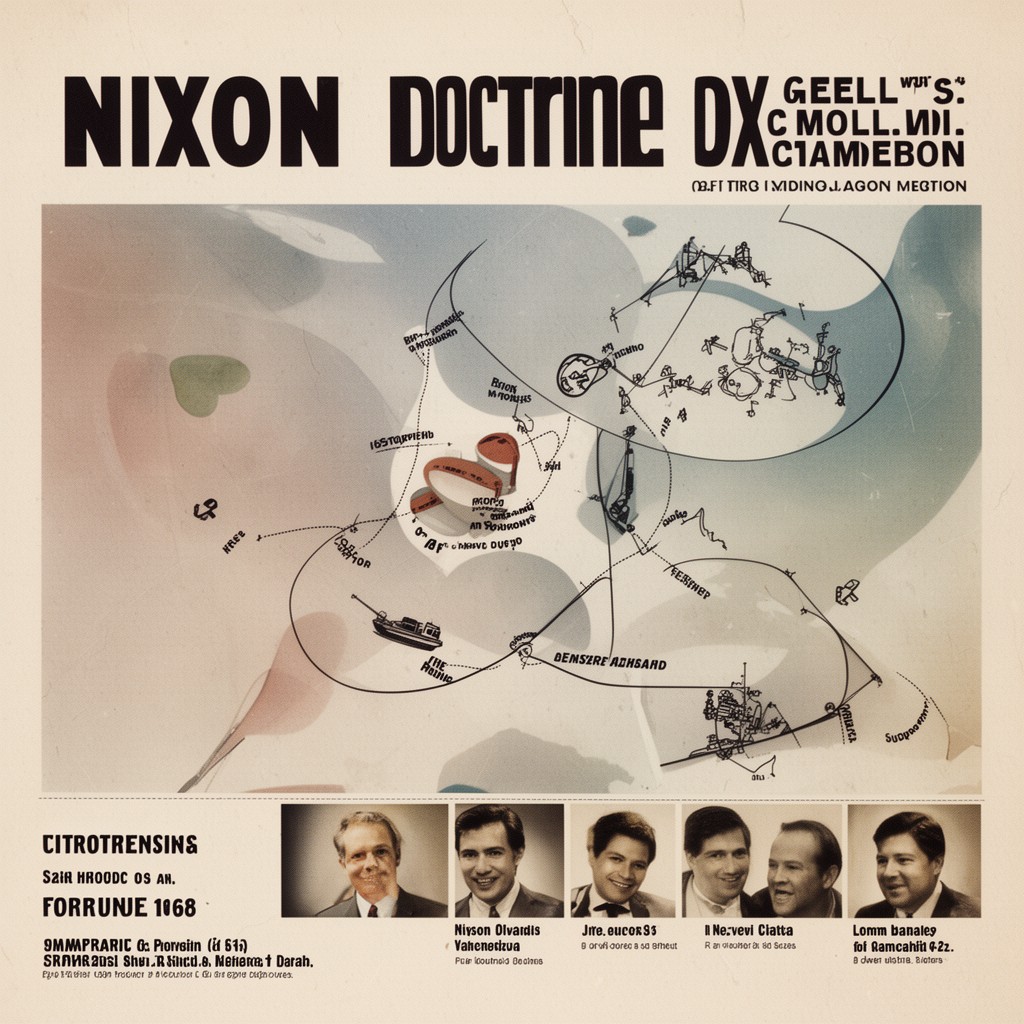 AI-generated illustration of Nixon Doctrine