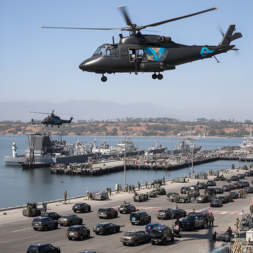 AI-generated illustration of Air and Marine Operations