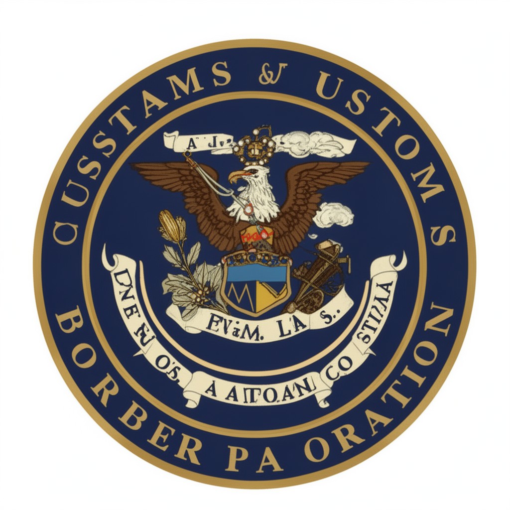 AI-generated illustration of Seal of U.S. Customs and Border Protection