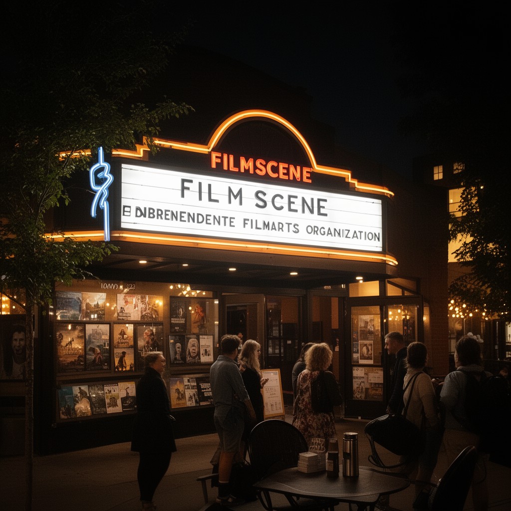 AI-generated illustration of FilmScene cinema