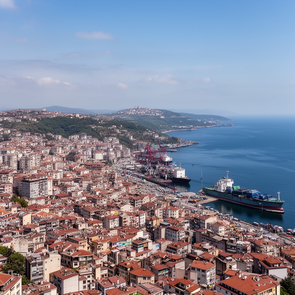 AI-generated illustration of Samsun