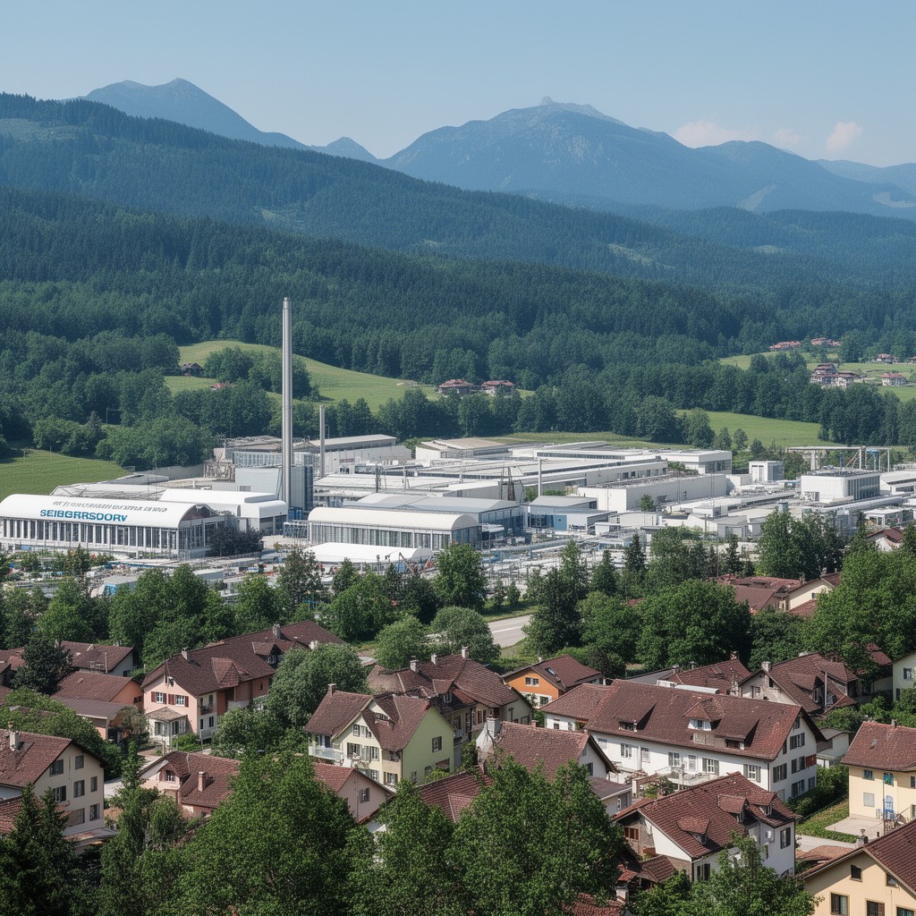 AI-generated illustration of Seibersdorf