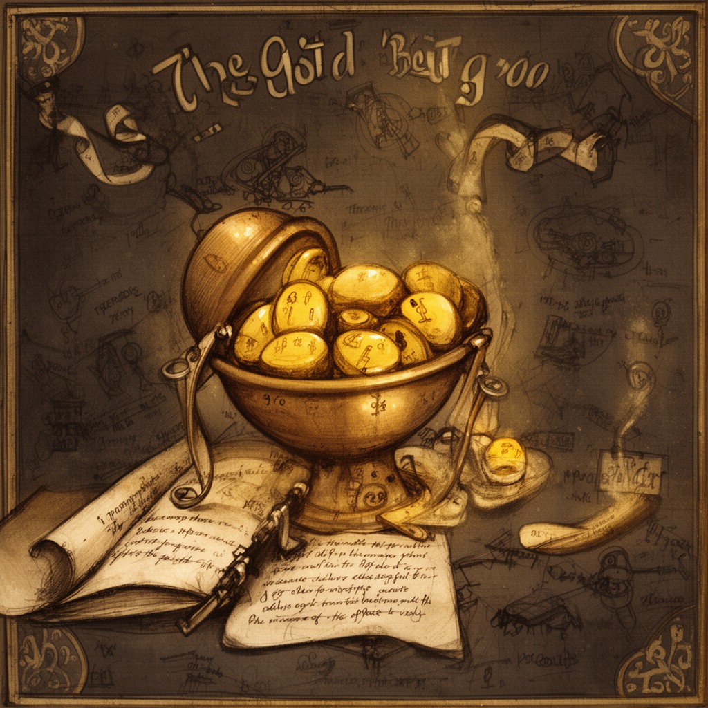 AI-generated illustration of The Gold-Bug