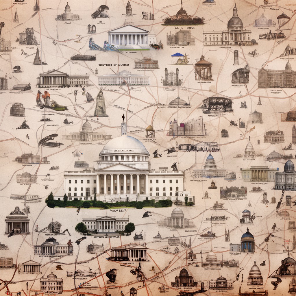 AI-generated illustration of District of Columbia