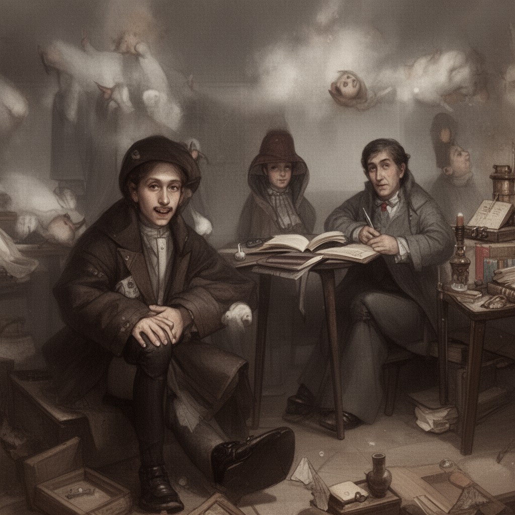 AI-generated illustration of Nathaniel