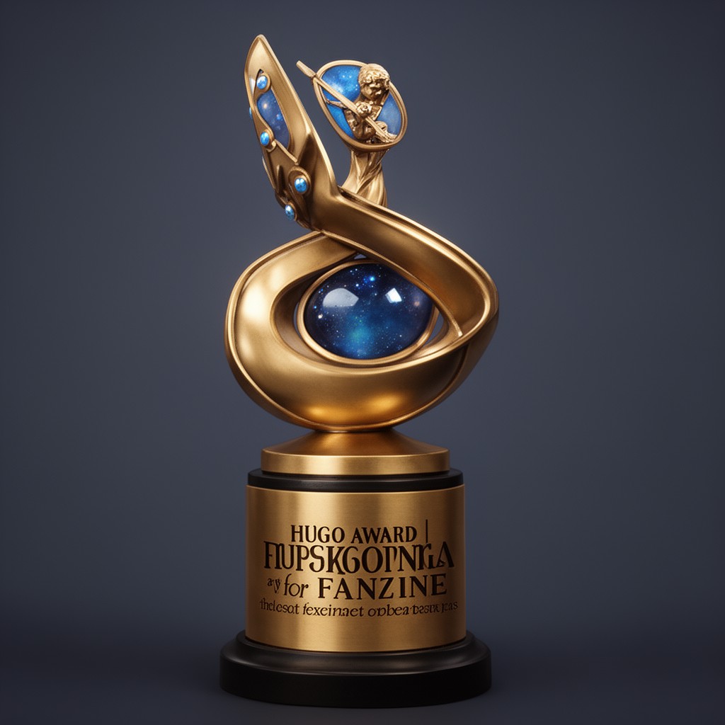 AI-generated illustration of Hugo Award for Best Fanzine