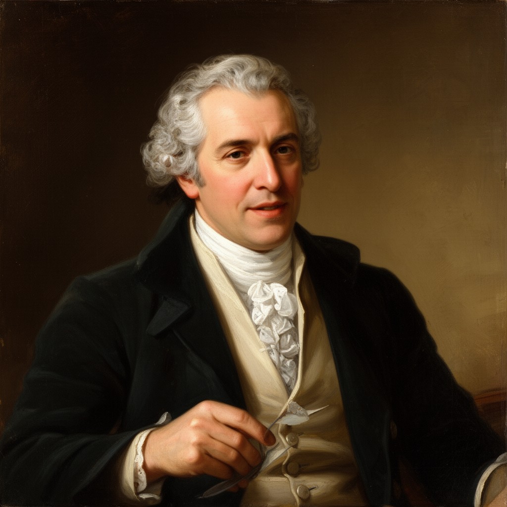 AI-generated illustration of Philip Schuyler
