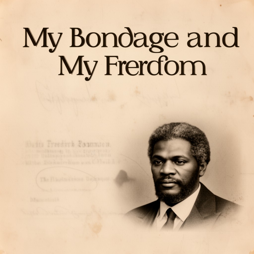 AI-generated illustration of My Bondage and My Freedom