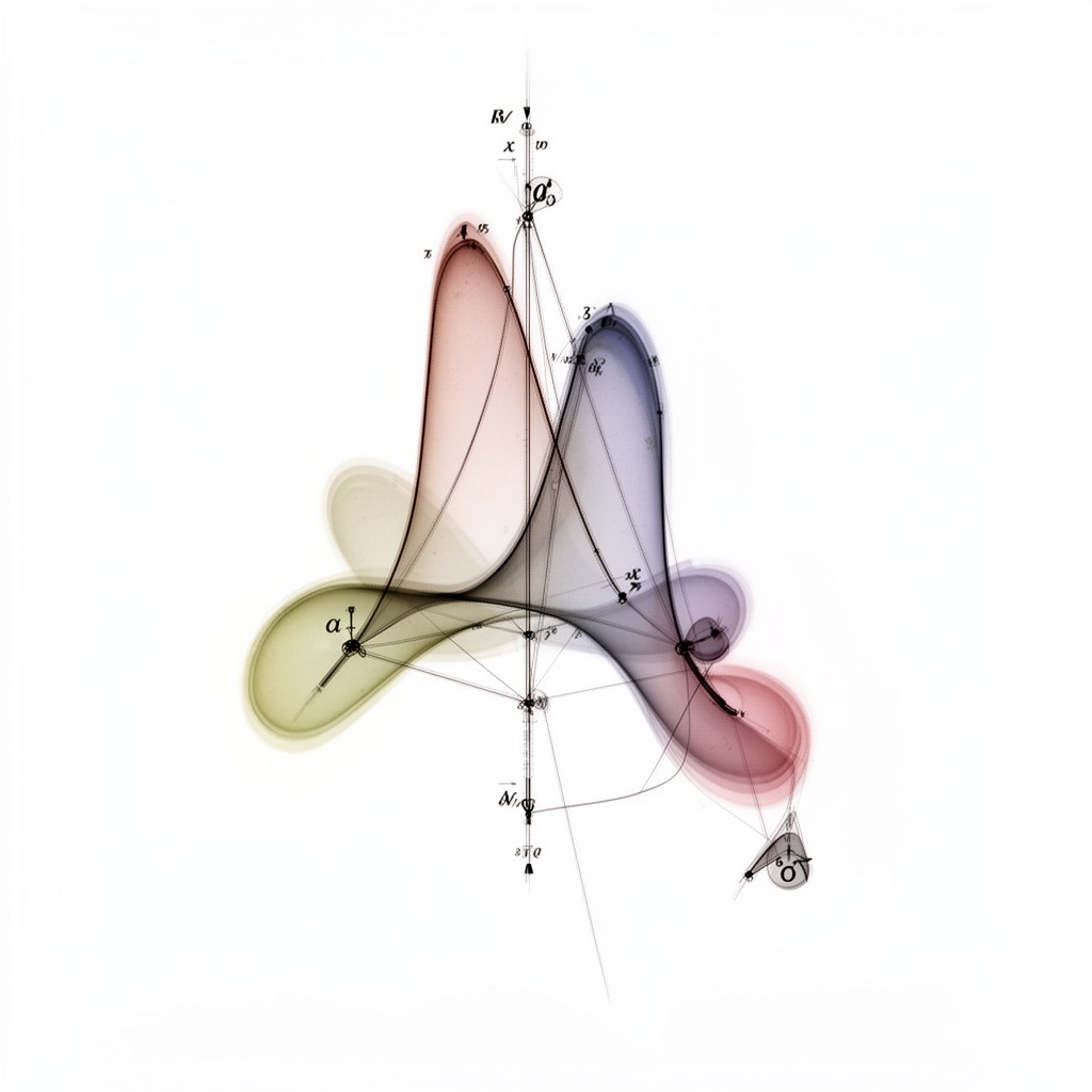 AI-generated illustration of Rényi divergence