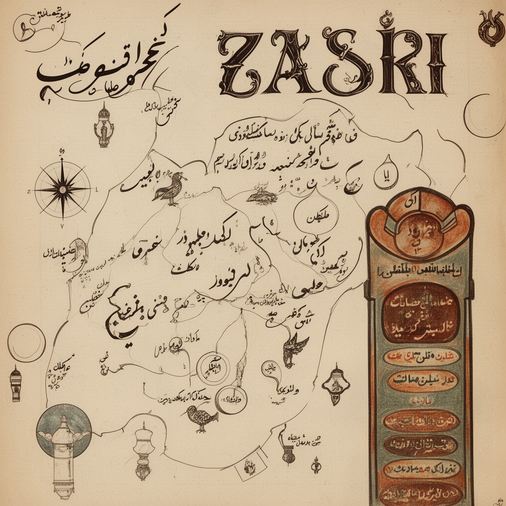 AI-generated illustration of Zazaki