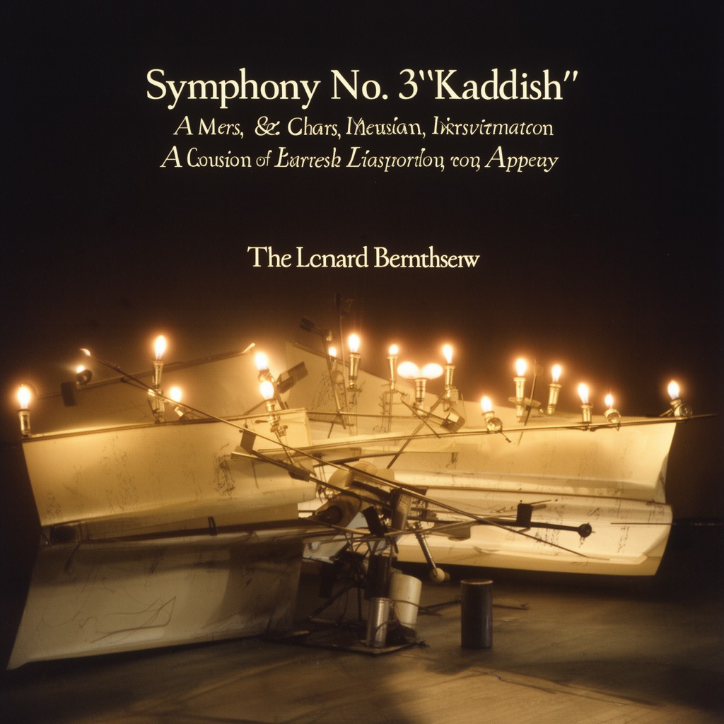 AI-generated illustration of Symphony No. 3 "Kaddish"