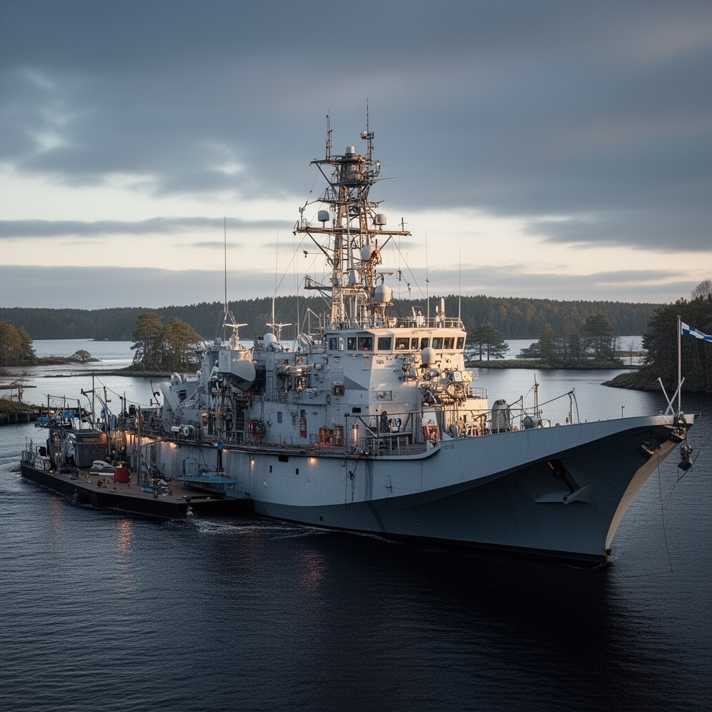 AI-generated illustration of Finnish Navy