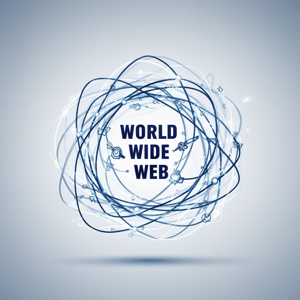 AI-generated illustration of World Wide Web