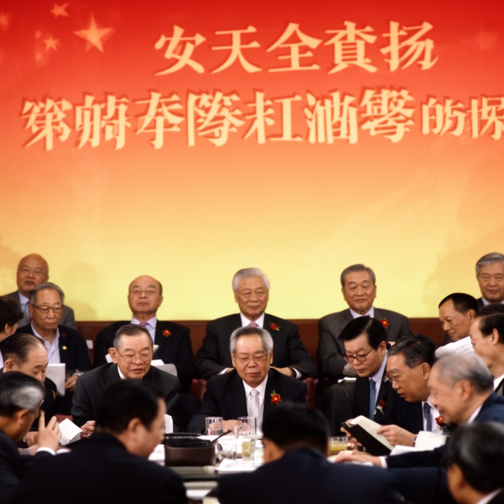 AI-generated illustration of Deng Xiaoping Theory