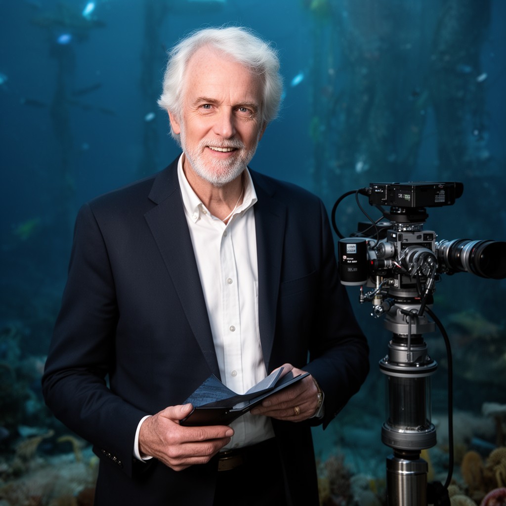 AI-generated illustration of James Cameron